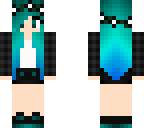 turquoise girl