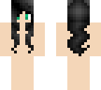 black haired girl base