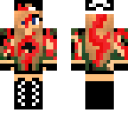 bloody army girl
