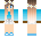 blue cute girl