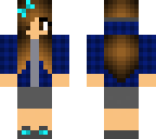 blue girl