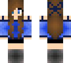 blue girl