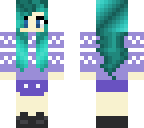 blue girl