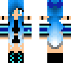 blue girl