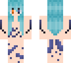 blue hair