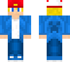 blue jacket