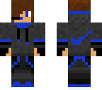 blue nike boy