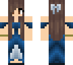 blue prom dress