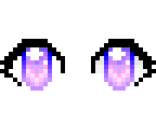 cotton candy eyes