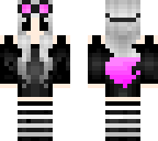 creepy pink scientist