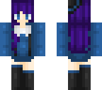 girl in blue