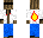 log skin wearing coat edit