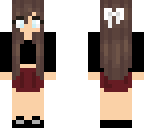 maroon mini skirts