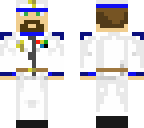navy suit brown beard