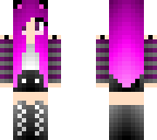 ombre purple hair girl