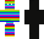 one side color man