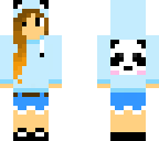 panda blue