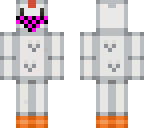 pink bandana chicken