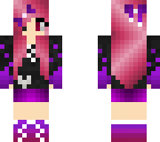 pink hair girl
