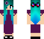 purple dress girl