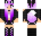 purple wolf girl