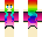 rainbow werewolf tail comes off
