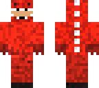 red dinosaur costume