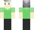 silver hair boy