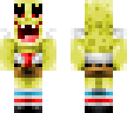 Spongebob exe | Minecraft Skin