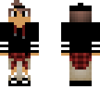 tan flannel boy