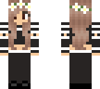 black and white