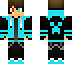 blue gaming creeper guy ori