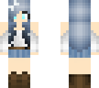 blue girl