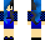 blue girl