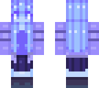 blue girl