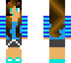 blue girl