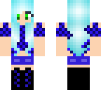 blue girl