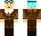 blue haired pilot