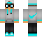 blue nike nerd
