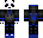 blue panda