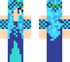 blue party girl