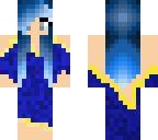 blue prom dress