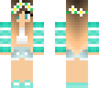 blue summer girl