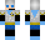 blueberry sans with blue eyes