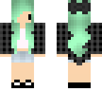 chibi flanel girl