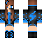 energy girl blue