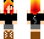 fire cat girl