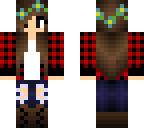 flow crown girl