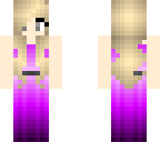 formal girl purple