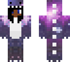 galaxy dinosaur girl